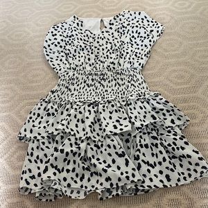 Black and white dress